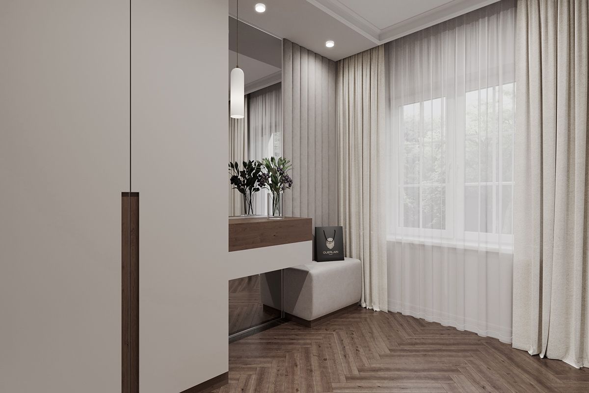 дизайн прихожей в загородном доме