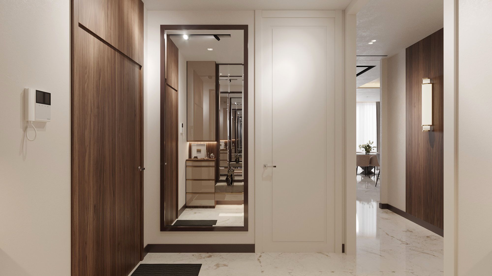 дизайн интерьера прихожей 