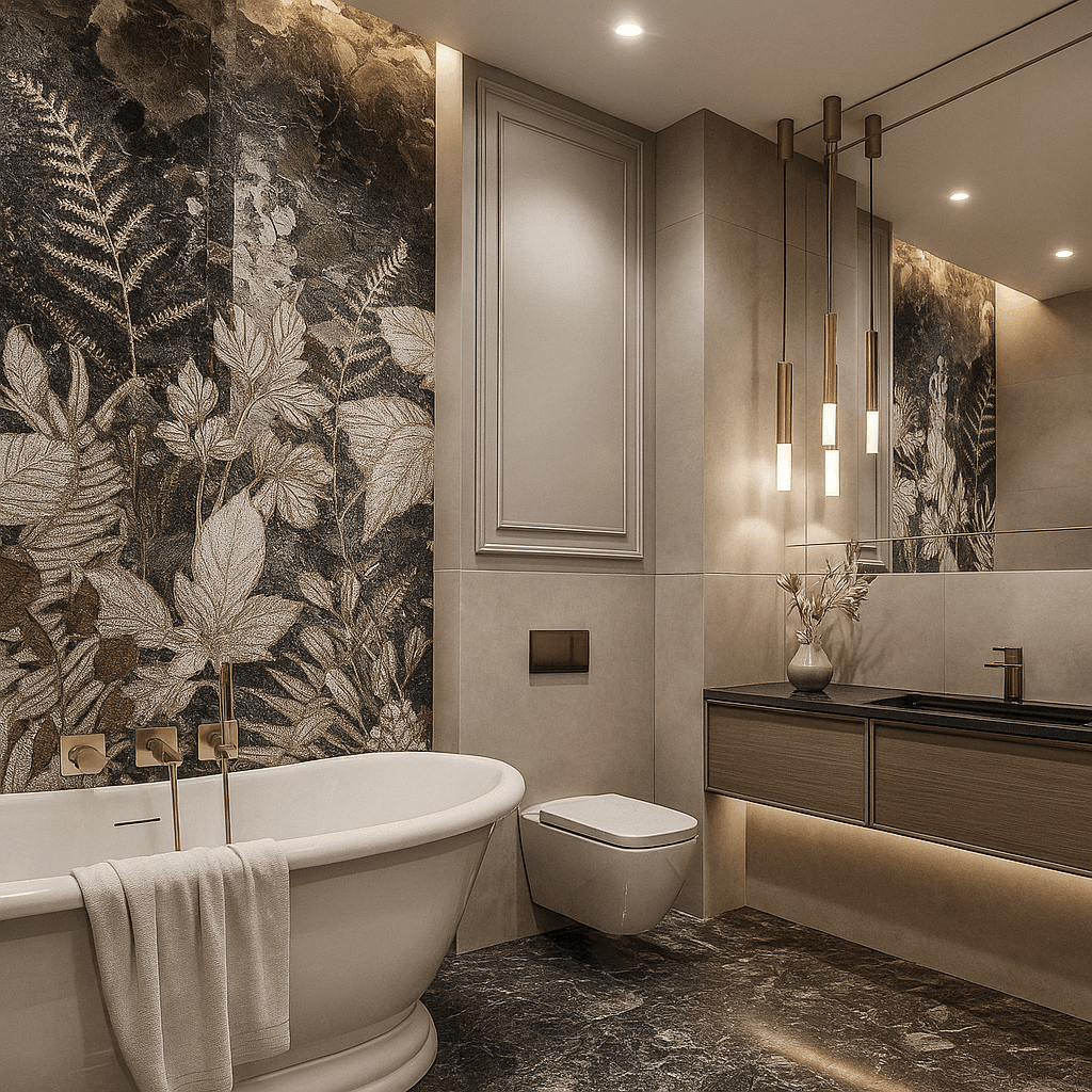 дизайн современной ванной