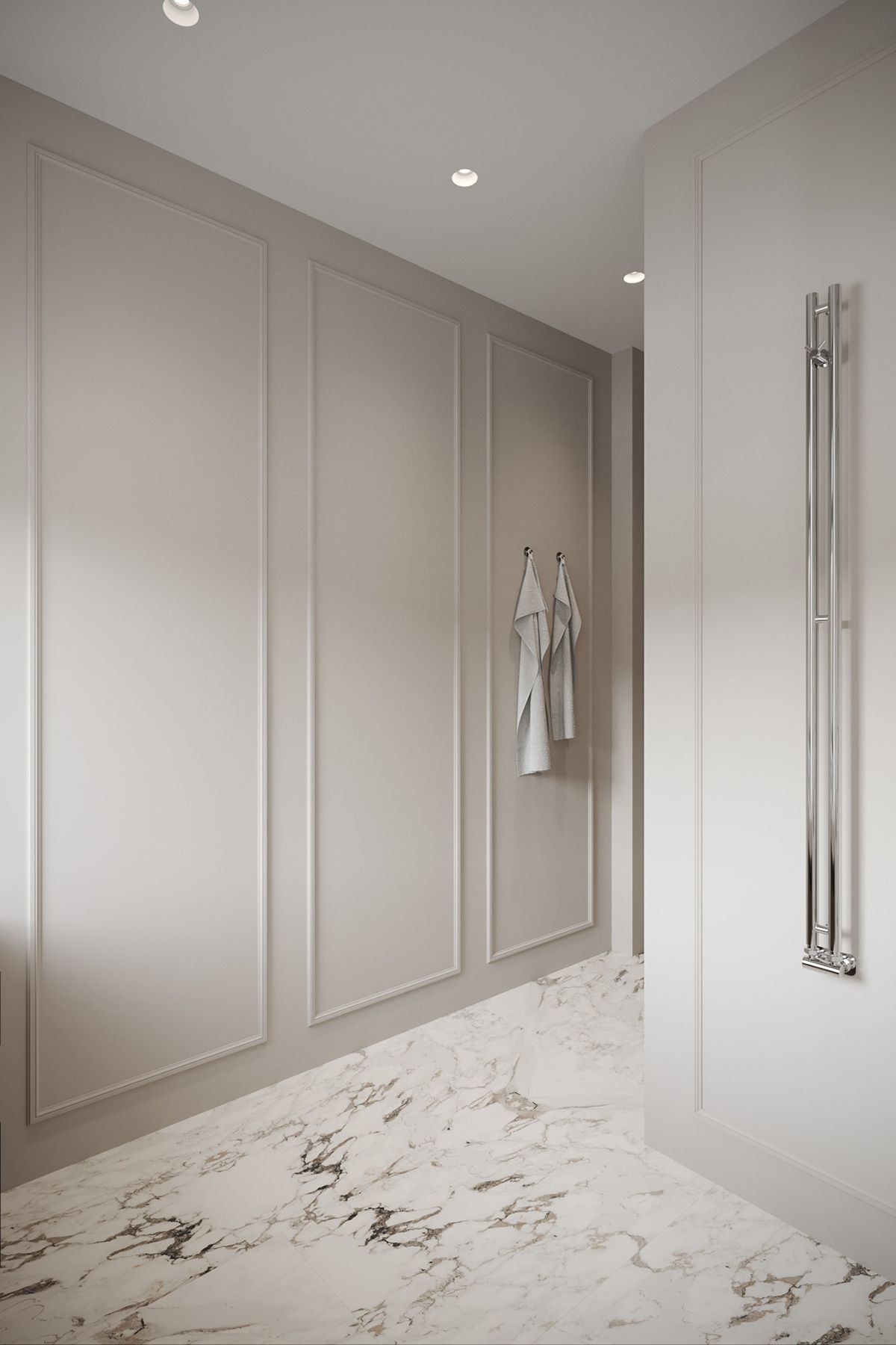 санузел в стиле неоклассика