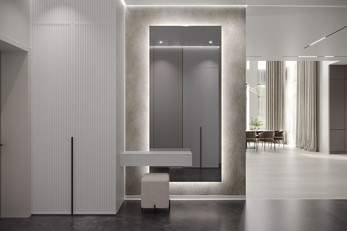 Современная прихожая минимализм