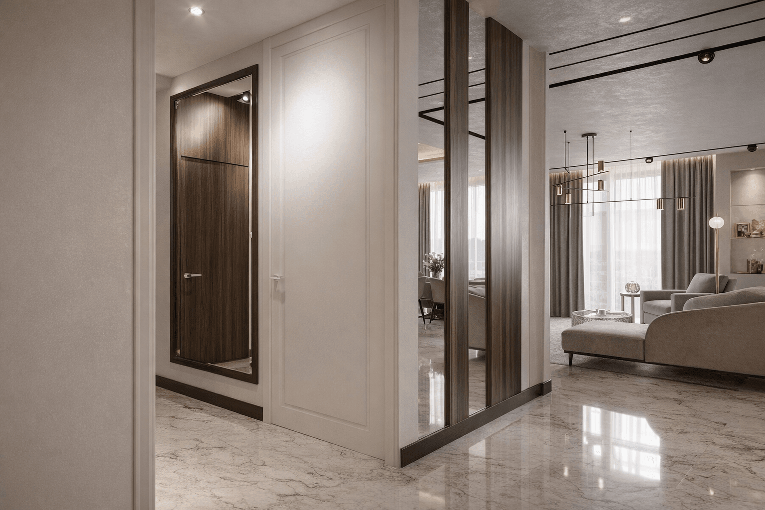 дизайн интерьера квартиры в современном стиле